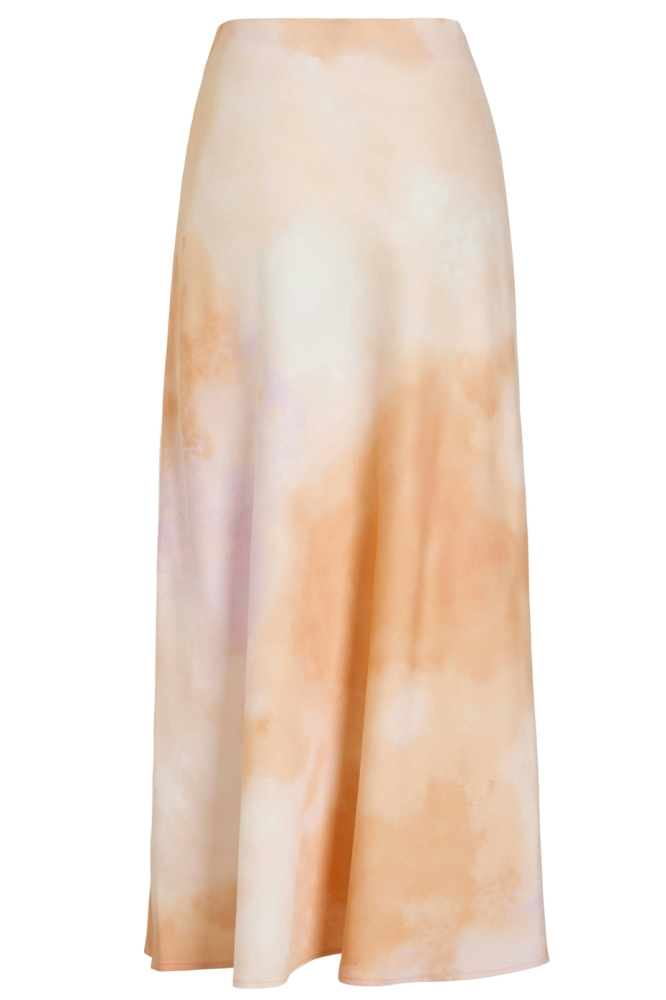 VIELLETTE HW MIDI SKIRT - NOOS 14084182 CADMIUM ORANGE